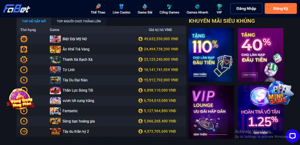 Khuyến Mãi Casino Trực Tuyến s88vip
